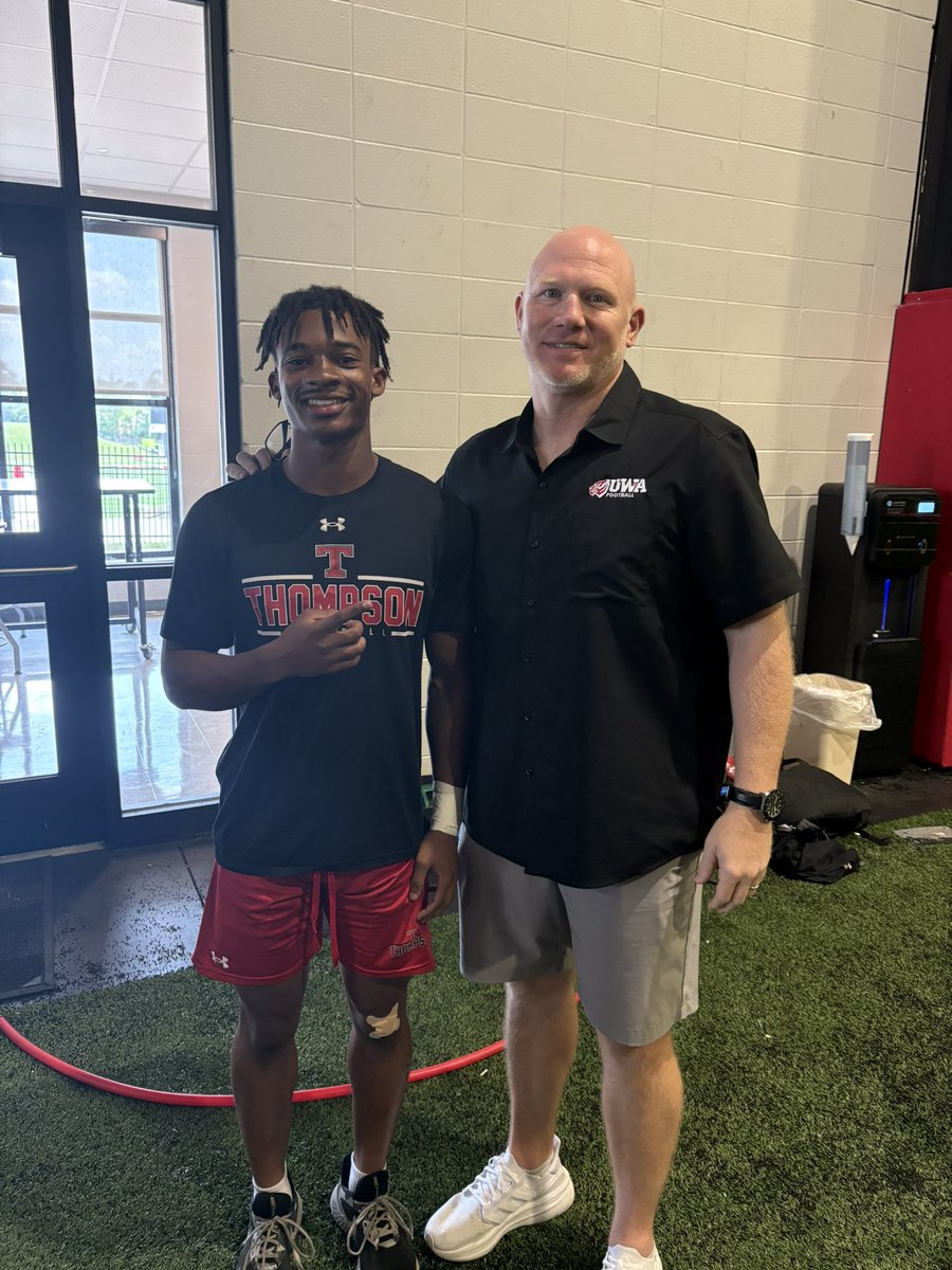 Pryce Lewis 3⭐️ (@prycelewis8) on Twitter photo #AG2G After a great conversation with <a href="/CoachYeah/">Scott Cochran</a> I’m blessed to receive my 4th 🅾️ffer from <a href="/uwa_football/">West Alabama FB</a> 🔴⚪️! <a href="/coachmarkf/">Mark Freeman</a> <a href="/RecruitWarriors/">Thompson Recruiting</a> <a href="/cfelus/">Carmen Felus</a> <a href="/WARRIORNATION20/">Thompson Football</a> <a href="/ScoutFball/">Larry Rudolph</a> <a href="/TomLoy247/">Tom Loy</a> <a href="/RivalsFriedman/">Adam Friedman</a> <a href="/samspiegs/">Sam Spiegelman</a> <a href="/TomLuginbill/">Tom Luginbill 🇺🇸 🏈</a> <a href="/ChadSimmons_/">ChadSimmons</a> <a href="/247recruiting/">247Sports Recruiting</a> @rivals
<a href="/adamgorney/">Adam Gorney</a> #AG2G After a great conversation with <a href="/CoachYeah/">Scott Cochran</a> I’m blessed to receive my 4th 🅾️ffer from <a href="/uwa_football/">West Alabama FB</a> 🔴⚪️! <a href="/coachmarkf/">Mark Freeman</a> <a href="/RecruitWarriors/">Thompson Recruiting</a> <a href="/cfelus/">Carmen Felus</a> <a href="/WARRIORNATION20/">Thompson Football</a> <a href="/ScoutFball/">Larry Rudolph</a> <a href="/TomLoy247/">Tom Loy</a> <a href="/RivalsFriedman/">Adam Friedman</a> <a href="/samspiegs/">Sam Spiegelman</a> <a href="/TomLuginbill/">Tom Luginbill 🇺🇸 🏈</a> <a href="/ChadSimmons_/">ChadSimmons</a> <a href="/247recruiting/">247Sports Recruiting</a> @rivals
<a href="/adamgorney/">Adam Gorney</a>