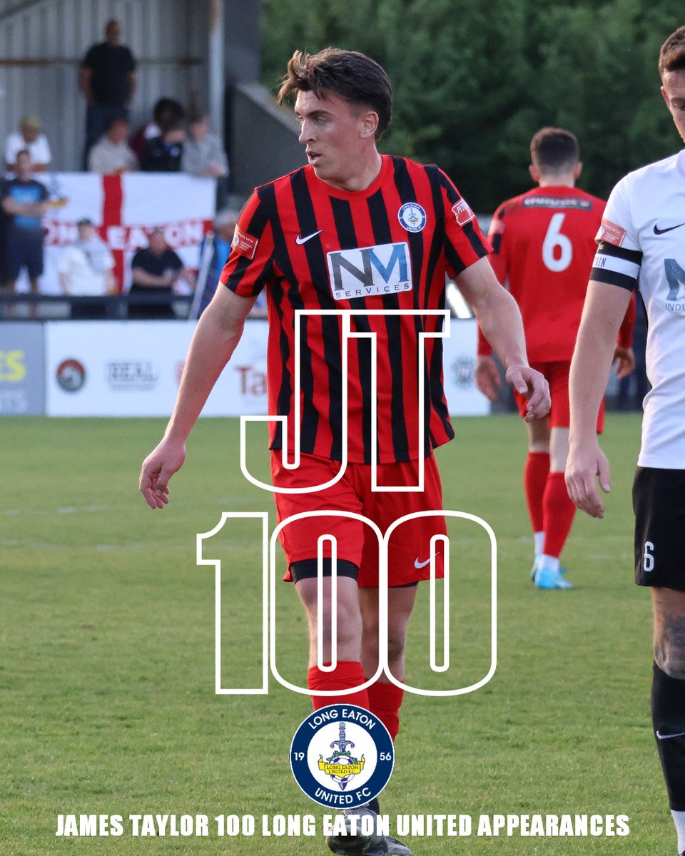 LEUFC_stats's tweet image. 𝐉𝐓1⃣0⃣0⃣💪

James Taylor made his 100th appearance for Long Eaton United in Tuesday night's Playoff Semi-final defeat at Corby Town.

'JT' returned home to Grange Park last summer and has enjoyed an excellent season, scoring 16 times as The Blues finished in the Top 5.

🔵⚫️