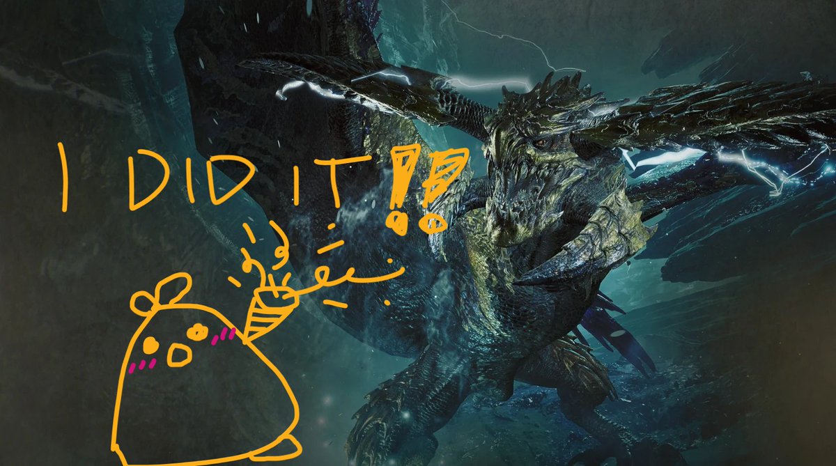 I DID IT!!
Arch Tempered Rey Dau has been defeated!🥳🎉