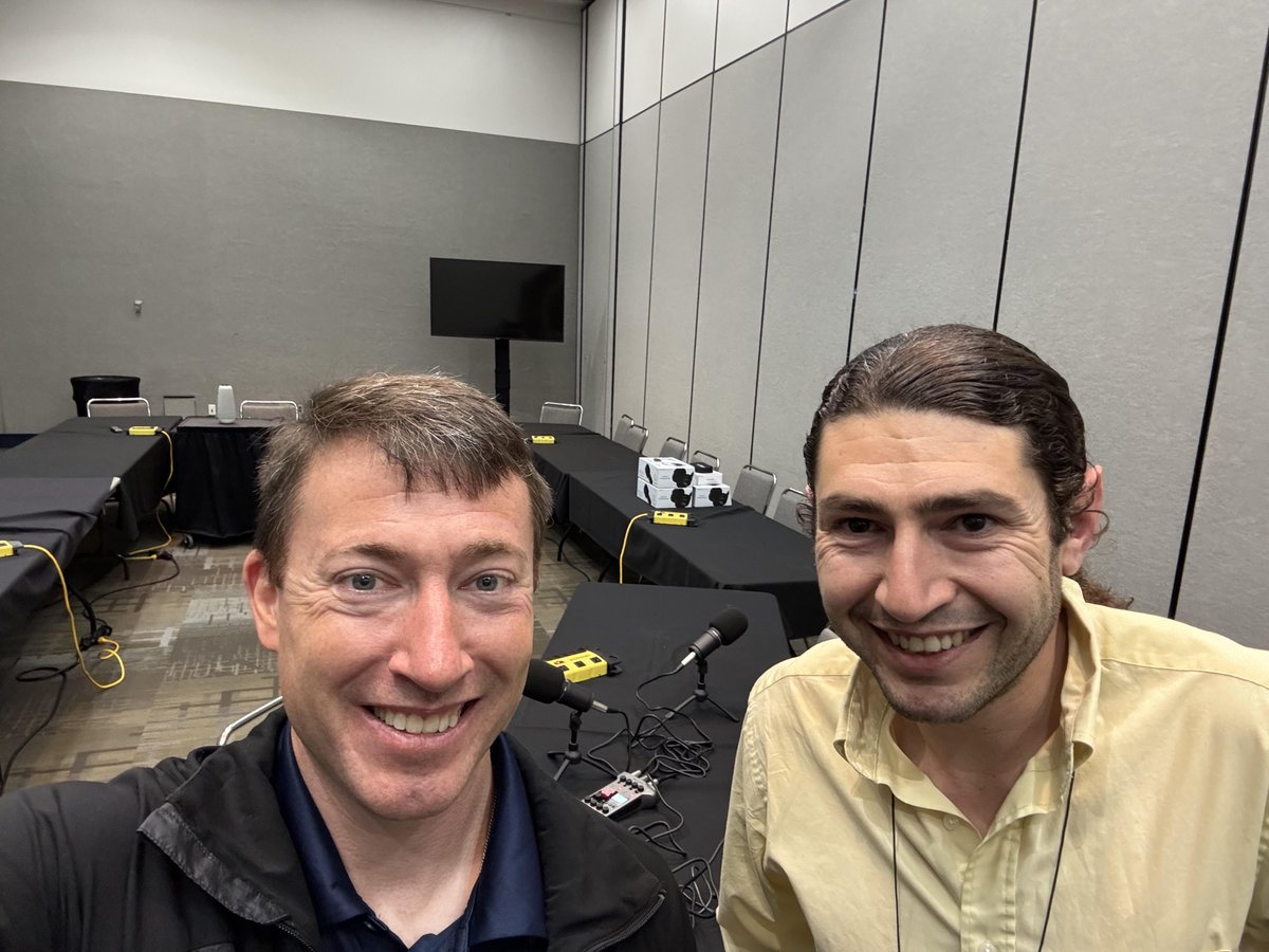 🎙️ Podcasting at #AMSSM2025! 🎙️

🗣️ Shout-out to our dedicated podcasting team, who recorded several episodes during the Annual Meeting.

🎧 Stay tuned for interviews with Dr. Tom Cross, Dr. Jesse Cook and other experts, along with the Top Sports Medicine Articles of 2024.