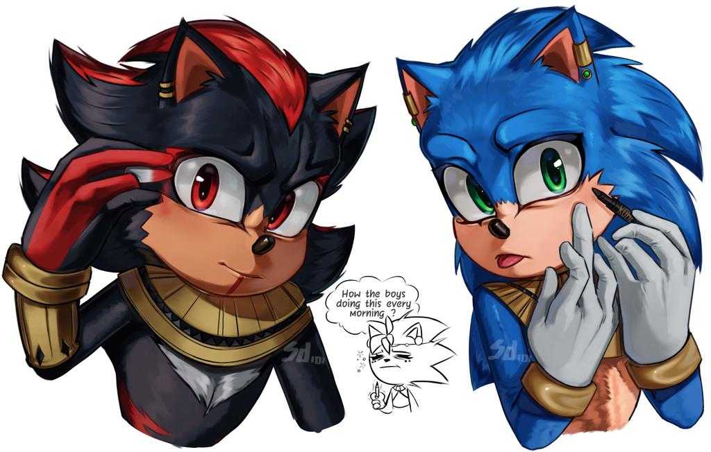 makeup routine 💅✨🦔
#SonicTheHedgehog #ShadowTheHedegehog