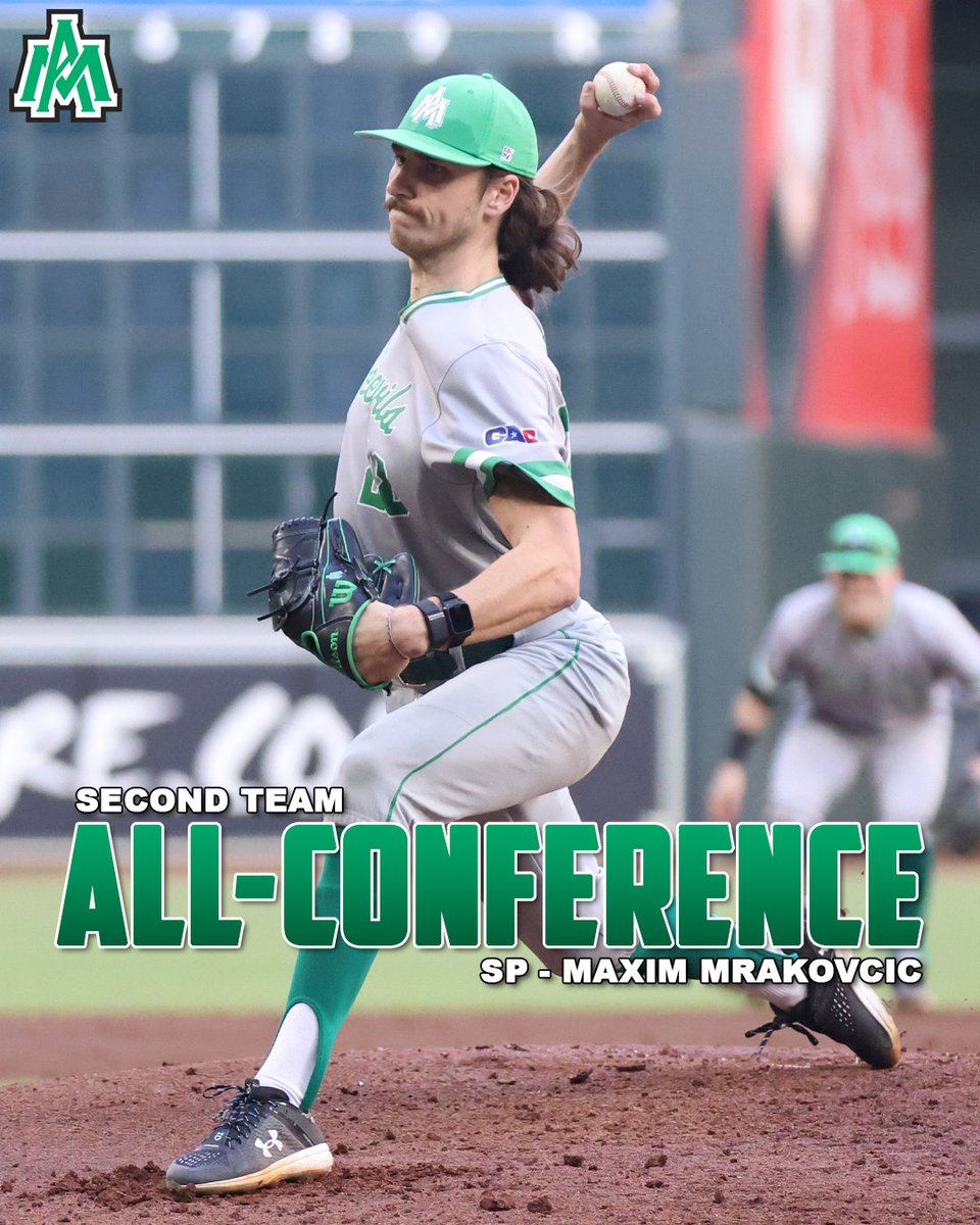 Congratulations to senior Maxim Mrakovcic on his Second Team All-GAC selection‼️

#WeevilNation