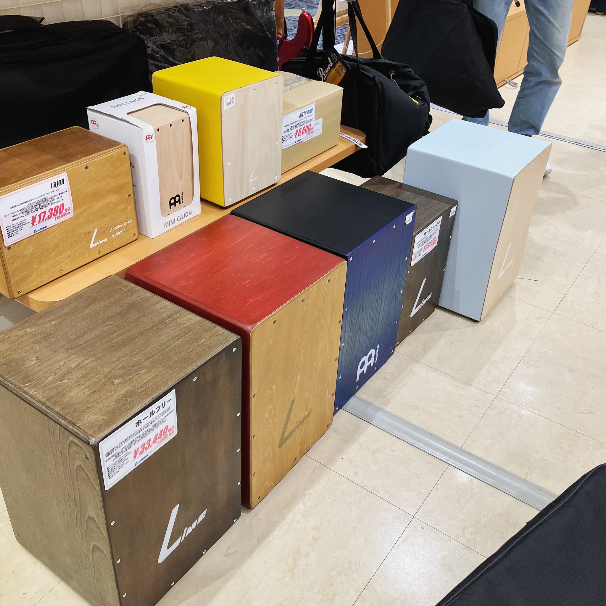 LiME Cajon コ・カホン ミニカホン ライムカホン | 島村楽器