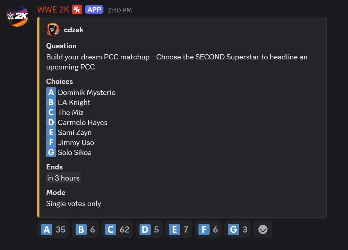 WWE SuperCard tweet media