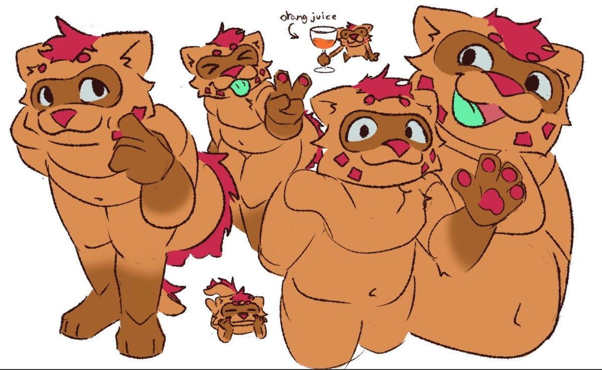 Had the time to make some drawings of my goober!