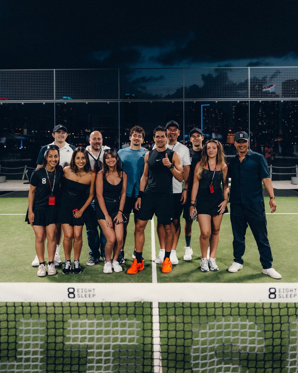 ᵗʰᵃᵗ ʷᵃˢ ˢᵒ ᵐᵘᶜʰ ᶠᵘⁿ! 
     ᵇʳᵉᵃᵏ ᵗⁱᵐᵉ 🎾