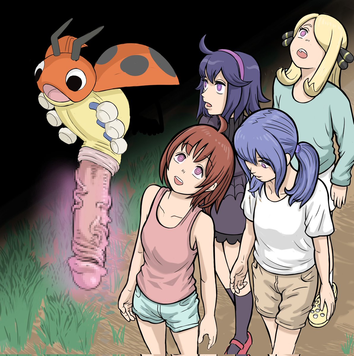 サイキックレディバチンポ
続き考えるの面倒くさくて放棄していたイラスト。
#ポケモン