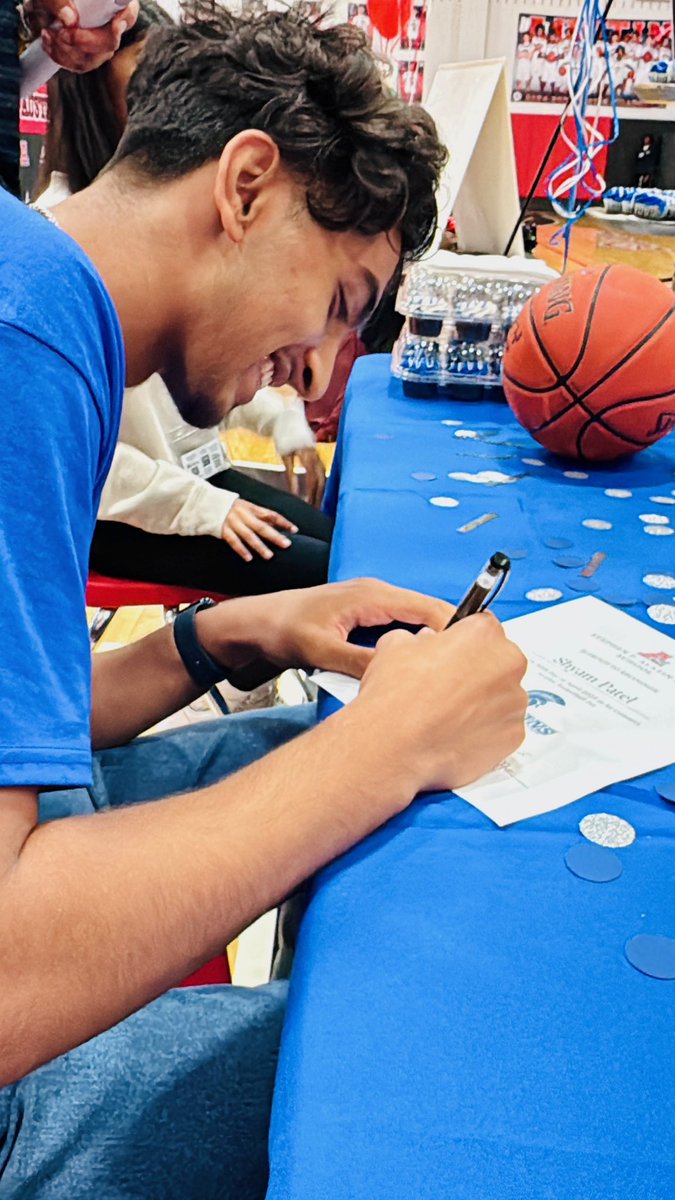 Shyam Patel (@shyampatel2025) on Twitter photo Thankful for everyone whoās been part of the journey. My family, coaches, teammates, and friends. Signing the dotted line today is a dream come true. Excited to start the next chapter CWRU!
Go Spartans!
<a href="/AHSdawg_hoops/">AHS Basketball</a> <a href="/LetsGoRedStorm/">The Invictus Red Storm</a> <a href="/FBISDAthletics/">Fort Bend ISD Athletics</a> <a href="/cwru/">Case Western Reserve</a> <a href="/CWRUhoops/">SpartanBasketball</a> <a href="/oomac42/">Todd McGuinness</a> Thankful for everyone whoās been part of the journey. My family, coaches, teammates, and friends. Signing the dotted line today is a dream come true. Excited to start the next chapter CWRU!
Go Spartans!
<a href="/AHSdawg_hoops/">AHS Basketball</a> <a href="/LetsGoRedStorm/">The Invictus Red Storm</a> <a href="/FBISDAthletics/">Fort Bend ISD Athletics</a> <a href="/cwru/">Case Western Reserve</a> <a href="/CWRUhoops/">SpartanBasketball</a> <a href="/oomac42/">Todd McGuinness</a>
