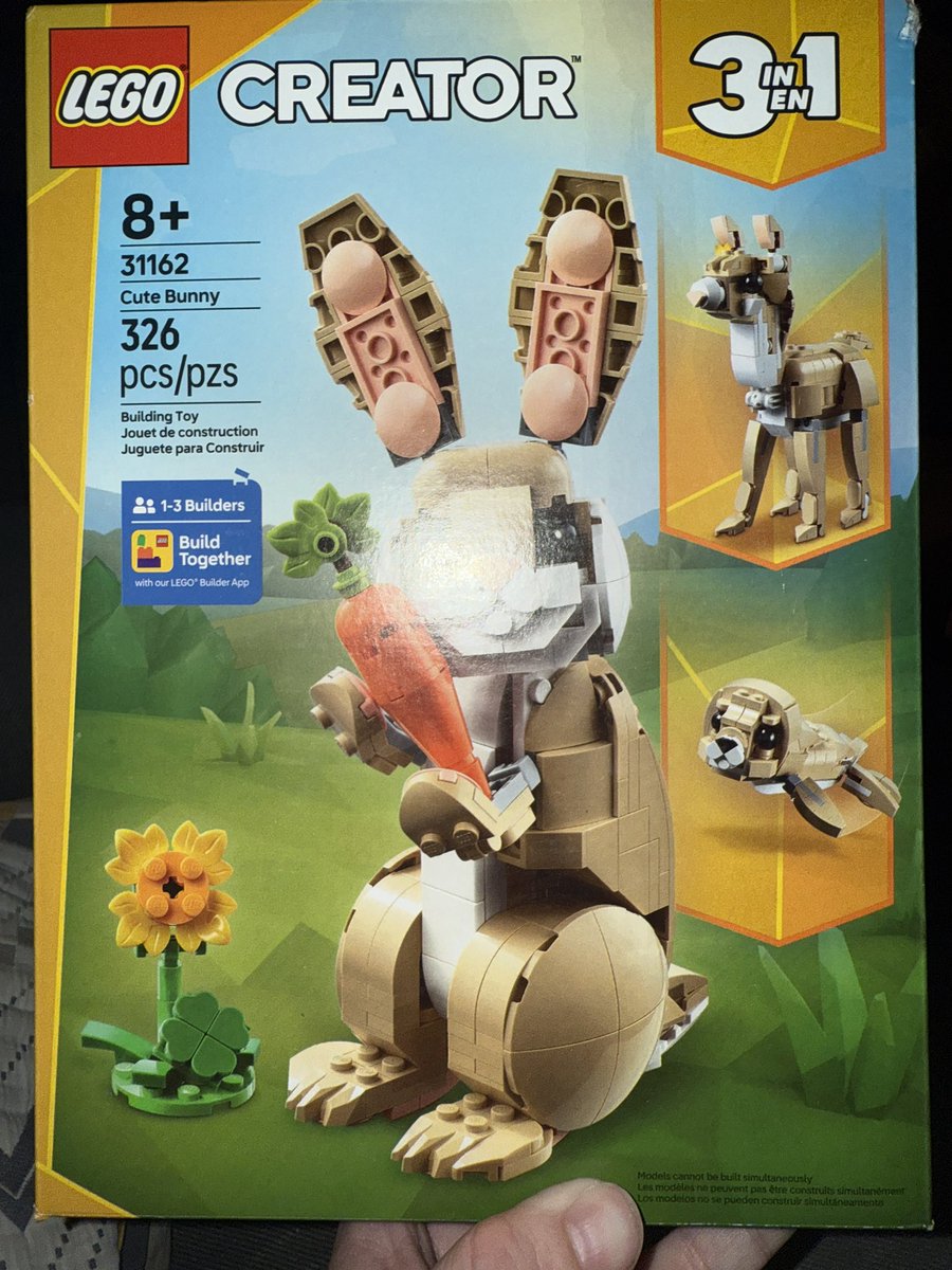 Got around to building this guy today. IMO It’s a better Easter mascot as it actually comes from an egg. The perfect organism…