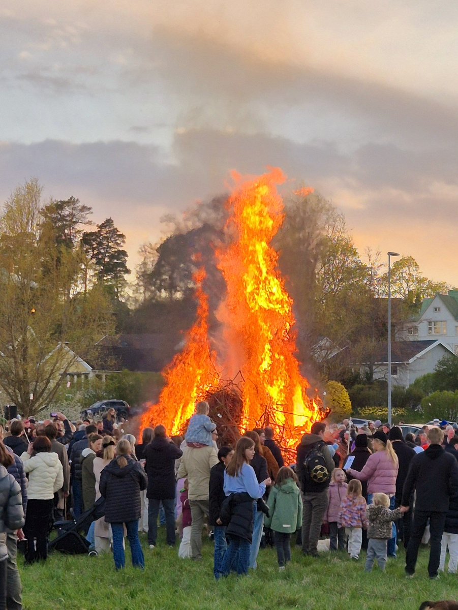 Walpurgis night. End of winter. Valborg. Djursholm. #valborg #sweden #WalpurgisNight