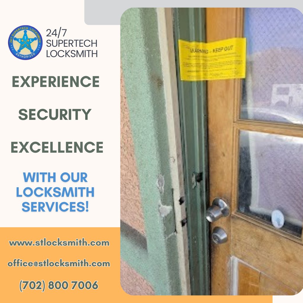 247ST_Locksmith's tweet image. 24/7 SUPERTECH LOCKSMITH

Experience security excellence with our locksmith services
From homes to businesses, we're here to fortify your peace of mind through expertly crafted solutions

#Locksmiths #locksmithing #LocksmithPro #locksmithnearme #locksmithservice #locksmithexperts