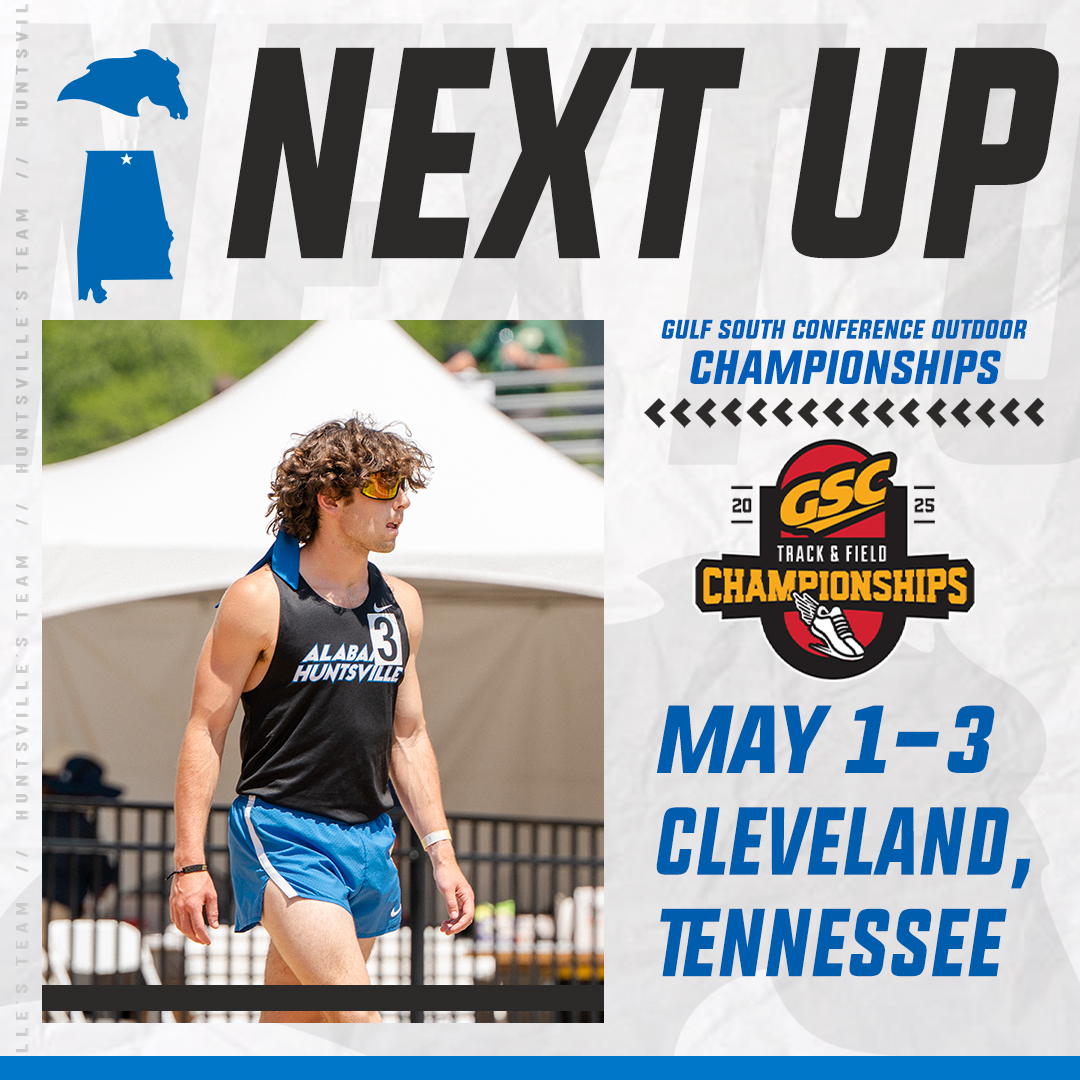 UAH Chargers (@uahchargers) on Twitter photo The Gulf South Conference Outdoor Championships await the <a href="/UAH_TFXC/">UAH Track & Field and Cross Country</a> team Thursday through Saturday!
uahchargers.com/news/2025/4/30… The Gulf South Conference Outdoor Championships await the <a href="/UAH_TFXC/">UAH Track & Field and Cross Country</a> team Thursday through Saturday!
uahchargers.com/news/2025/4/30…