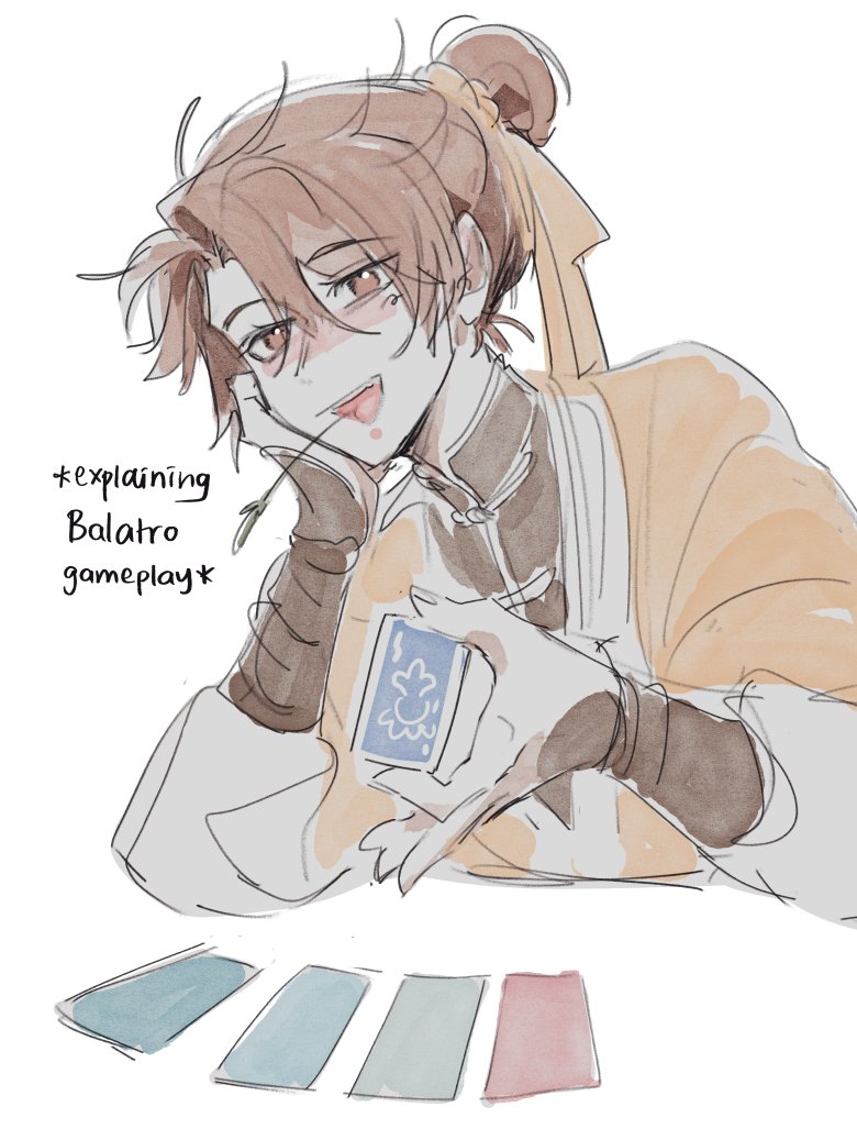 pov you let this young cultivator talk you into playing some cards
(young SQH)