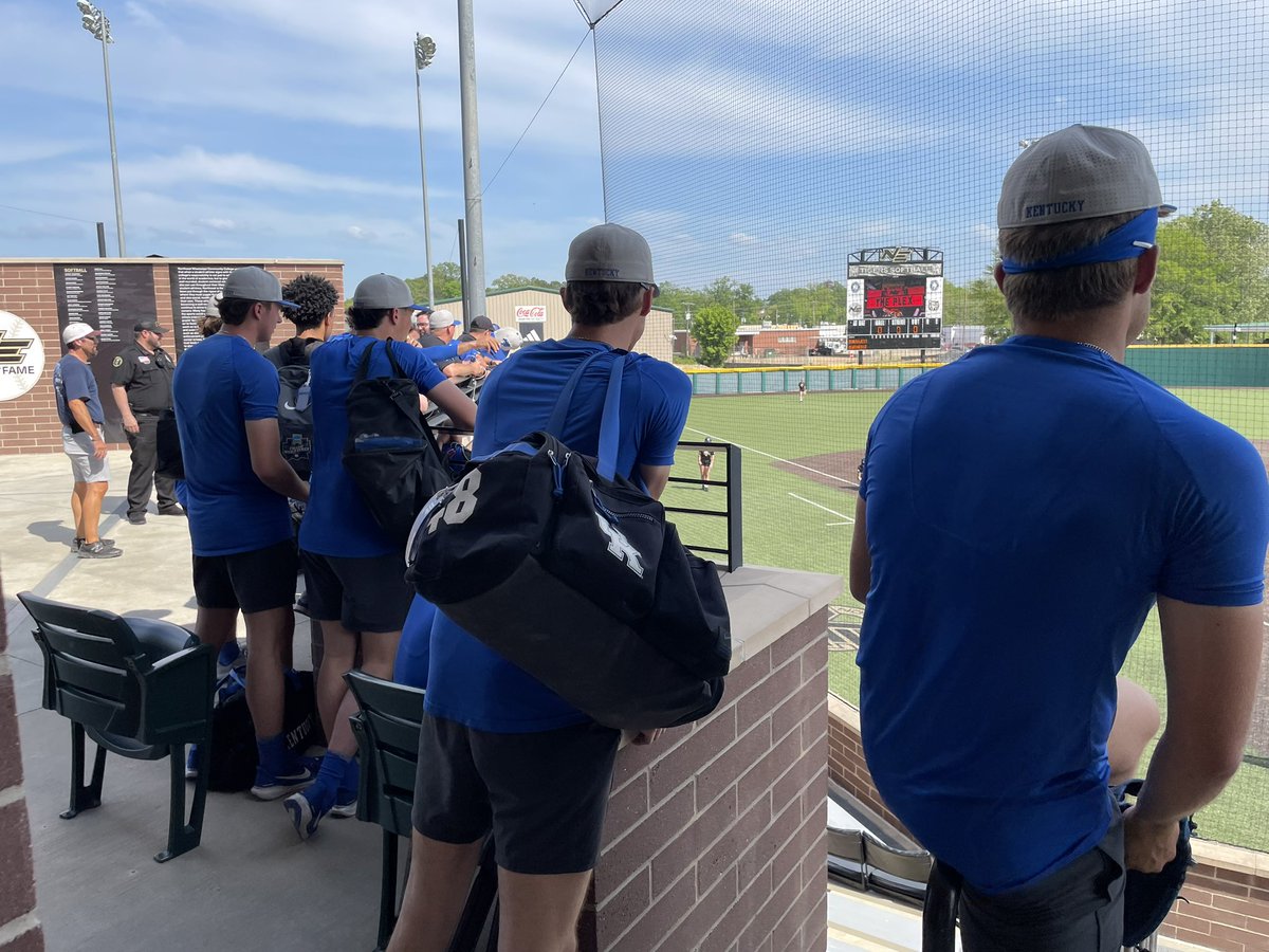 BSB | <a href="/NEMCCBASEBALL/">Northeast Baseball</a> welcomed <a href="/UKBaseball/">Kentucky Baseball</a> to The Plex this afternoon for practice ahead of a big <a href="/SEC/">Southeastern Conference</a> series at Mississippi State this weekend. Good luck in StarkVegas, Wildcats!

DYK: #NEMCC’s nickname is “Tigers” because of ties to UK?

📰 nemccathletics.com/fancentral/his…
🐯 #TigerTown
