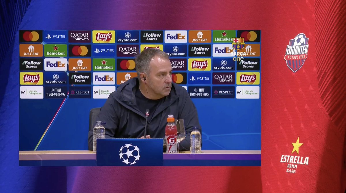 📺 DIRECTO <a href="/JijantesFC/">Jijantes FC</a>

Hansi Flick: “Cuando ves lo altos que somos... la diferencia con nosotros es importante. No podemos encajar los goles que nos han marcado hoy.”

🔗 twitch.tv/gerardromero