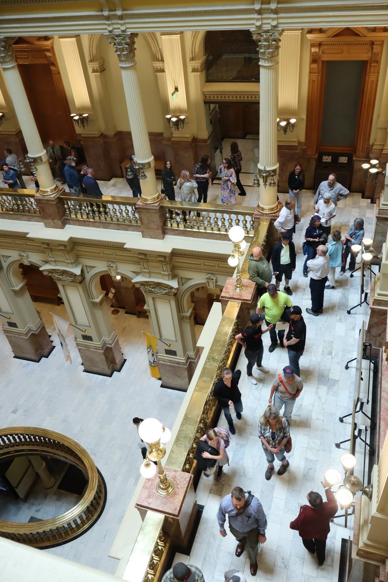 Grateful to everyone who showed up to testify against HB1312 and stand strong for parental rights. The hearing rooms were full, the hallways were packed, and the grassroots made their voices heard loud and clear. Thank you for showing up, speaking out, and defending Colorado.