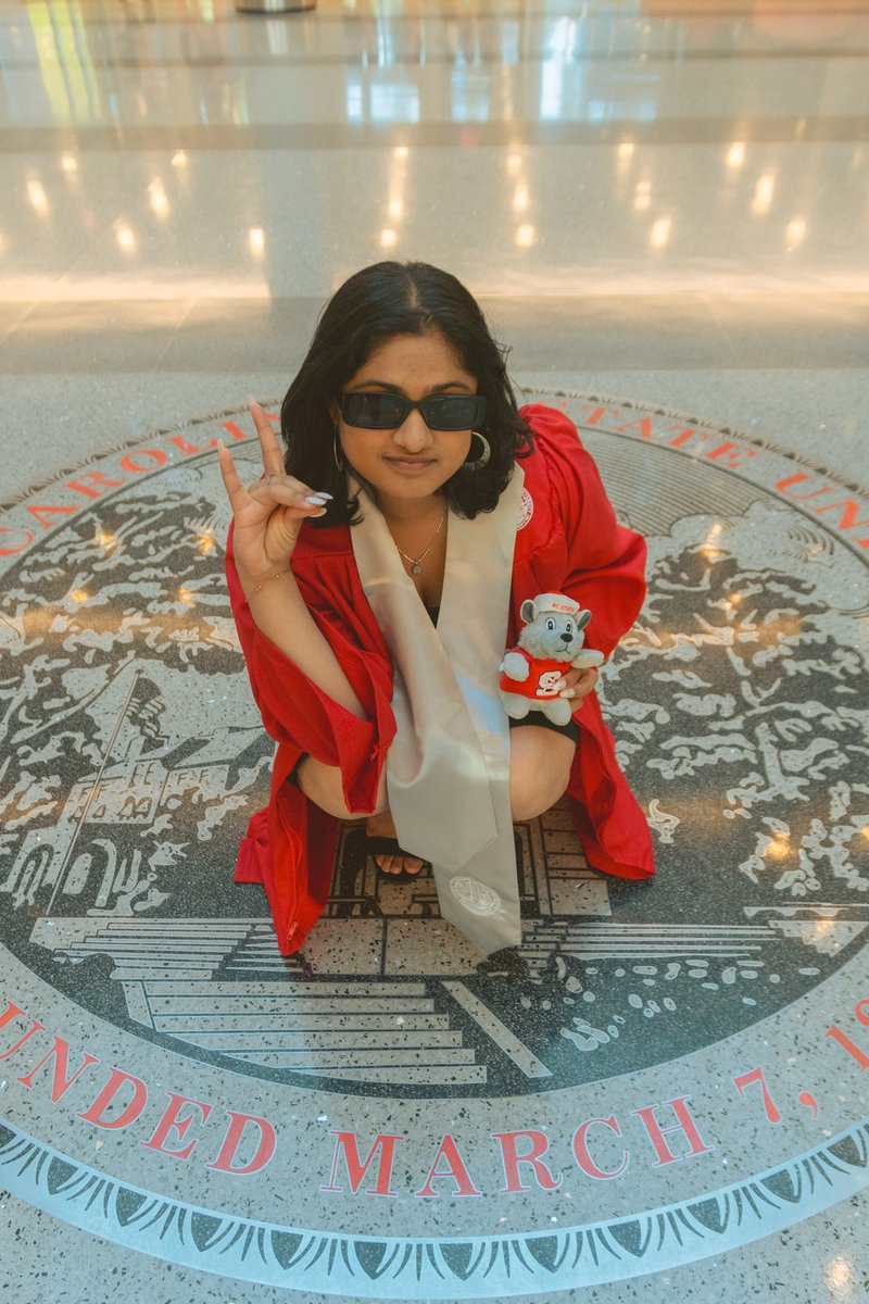 NC State Alumni (@ncstatealumni) on Twitter photo Time flies when you're chasing a degree... but can we press pause? ⏸️🎓💨
📸: <a href="/NCStatePoole/">NC State Poole College of Management</a> grads Pratina Kandru ’25 and Kaviya Sath ’25
Don’t forget to use #HowlBack and tag <a href="/NCStateAlumni/">NC State Alumni</a> in your photos! Full details: ncst.at/sLXe50VK1zy #NCState25 Time flies when you're chasing a degree... but can we press pause? ⏸️🎓💨
📸: <a href="/NCStatePoole/">NC State Poole College of Management</a> grads Pratina Kandru ’25 and Kaviya Sath ’25
Don’t forget to use #HowlBack and tag <a href="/NCStateAlumni/">NC State Alumni</a> in your photos! Full details: ncst.at/sLXe50VK1zy #NCState25