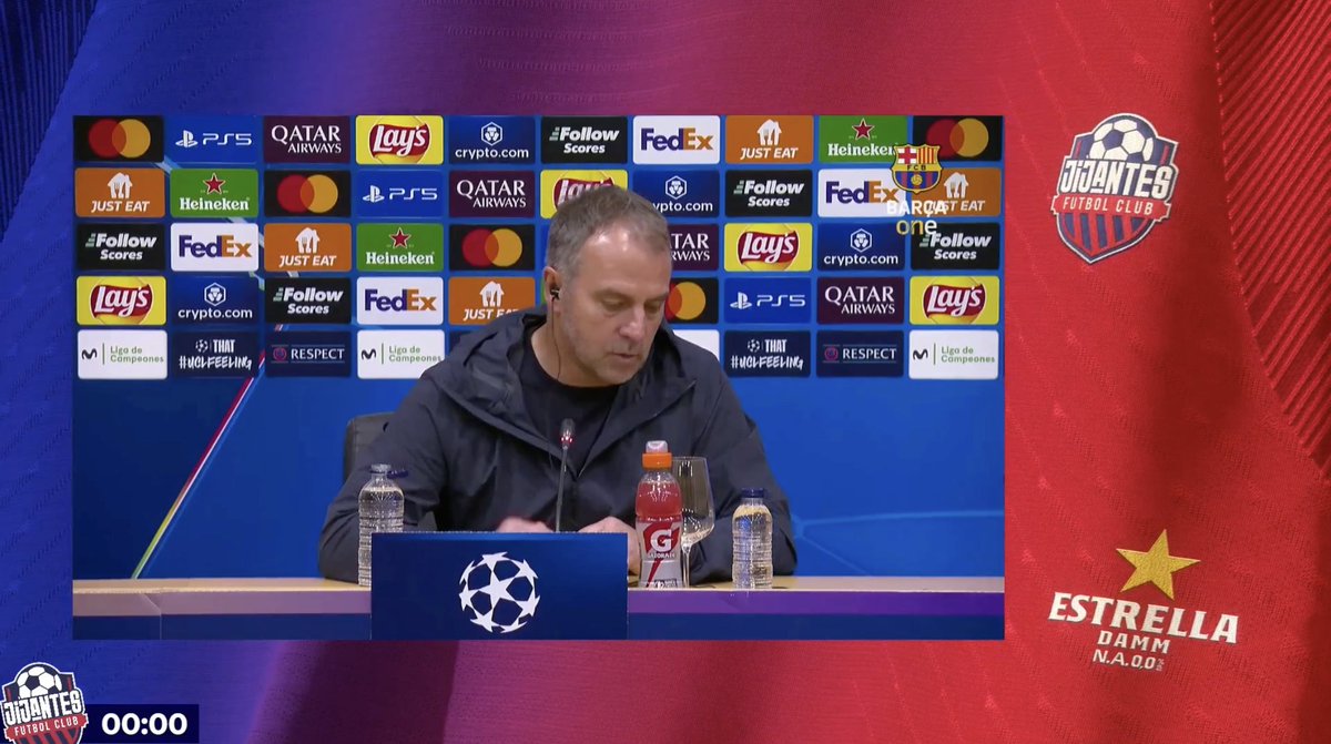 📺 DIRECTO <a href="/JijantesFC/">Jijantes FC</a>

Hansi Flick: “No tengo nada que reprochar a los jugadores. Que descansen, valoro mucho como hemos jugado manteniendo nuestro estilo propio.”

🔗 twitch.tv/gerardromero