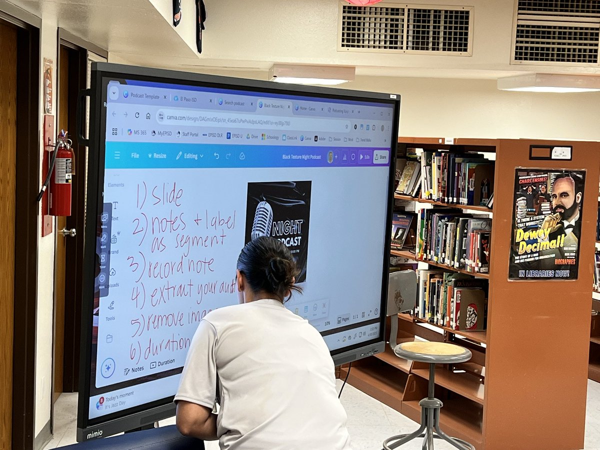 @wiggsmslibrary (@wiggsmslibrary) on Twitter photo Thank you to the amazing EPISD ITs for helping Ss bring their podcast project to life! They showed our #Wolverines how to create & share podcasts, as well as insert audio & sound effects!  Thx for your support & technical expertise in an engaging & creative lesson! Thank you to the amazing EPISD ITs for helping Ss bring their podcast project to life! They showed our #Wolverines how to create & share podcasts, as well as insert audio & sound effects!  Thx for your support & technical expertise in an engaging & creative lesson!