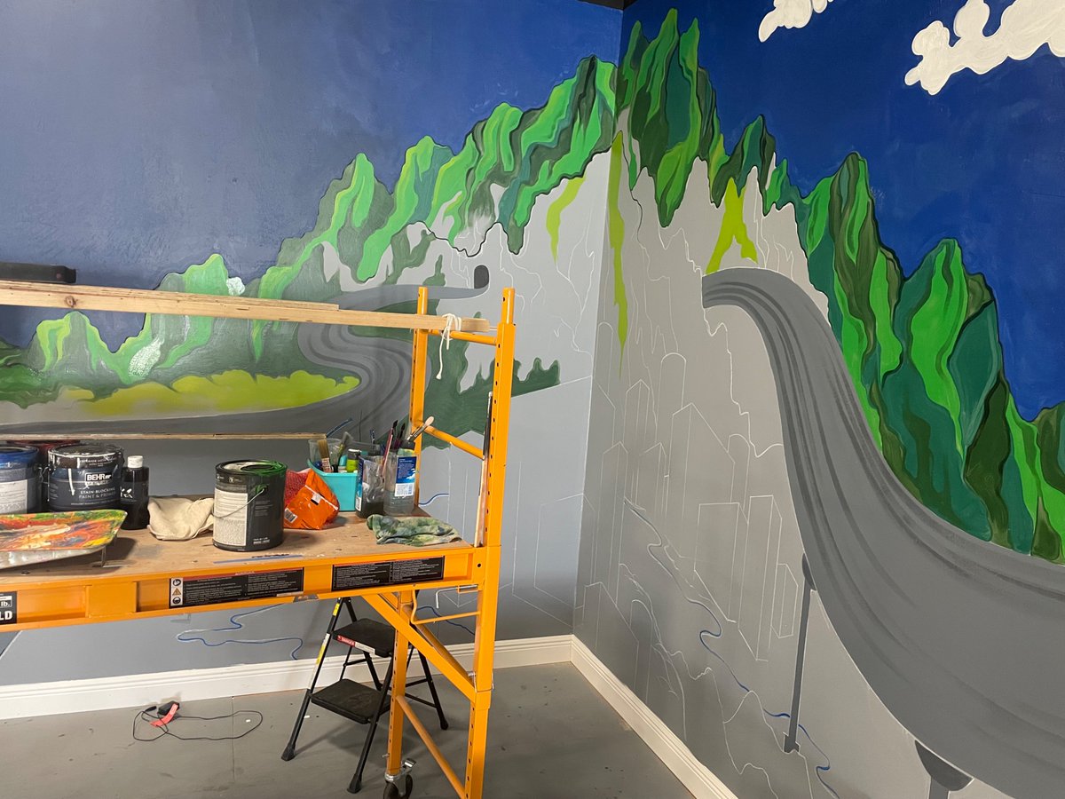 CoryTheCreative's tweet photo. Leesburg mural progress update in #Florida #Artwork #Blastzone #Driftzone #mural #art #handpainted #artist #handdrawn #landscape #timelapse #partyzone #vipzone #dinosaur #outerspace #nasa #leesburg #florida #partytime #nerf #rival #xwing #SpaceX #MLKblvd #streetart #leesburg https://t.co/hq3Ll2lTuZ