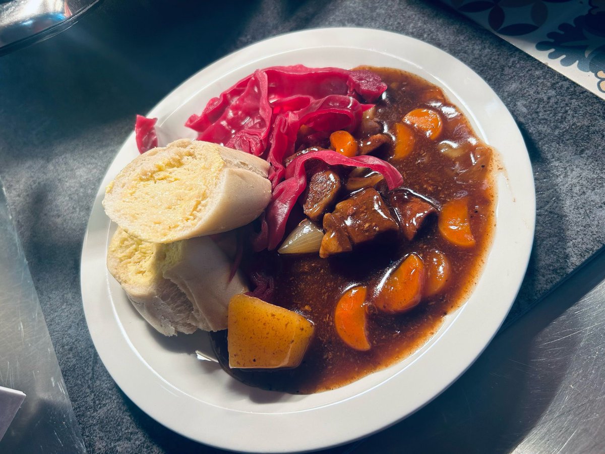 edenboyspreston's tweet photo. Anfield came to @EdenBoysPreston today! Our LFC-themed canteen brought big smiles and even bigger team spirit - complete with a hearty serving of scouse beef stew! A brilliant way to unite through the national sport - football, food, and fun! #WeAreStar #WeAreFamily #EBP https://t.co/jp86bCeAfW