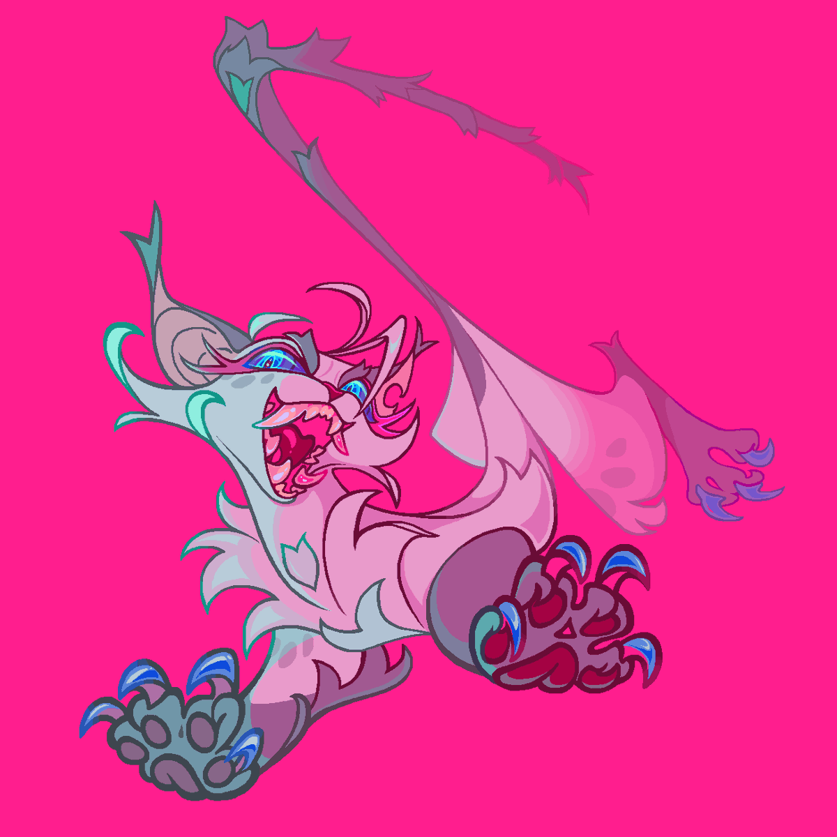 a finished mspaint comm!