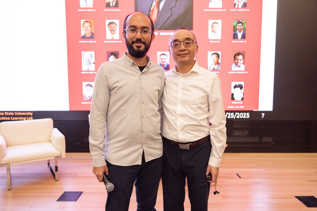 USC Thomas Lord Department of Computer Science (@csatusc) on Twitter photo It was a full-circle moment when <a href="/liuhuan/">Huan Liu</a>, Regents Professor at <a href="/ASUEngineering/">ASU Ira A. Fulton Schools of Engineering</a> , returned to his alma mater <a href="/USCViterbi/">USC Viterbi School</a> to deliver this year's Bekey Distinguished lecture! ⭕️👏
Thank you for joining us, Professor Liu, and to <a href="/ebiyik_/">Erdem Bıyık</a> for hosting!
tinyurl.com/58dk4fas It was a full-circle moment when <a href="/liuhuan/">Huan Liu</a>, Regents Professor at <a href="/ASUEngineering/">ASU Ira A. Fulton Schools of Engineering</a> , returned to his alma mater <a href="/USCViterbi/">USC Viterbi School</a> to deliver this year's Bekey Distinguished lecture! ⭕️👏
Thank you for joining us, Professor Liu, and to <a href="/ebiyik_/">Erdem Bıyık</a> for hosting!
tinyurl.com/58dk4fas