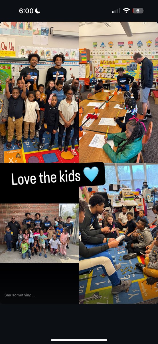 Had the pleasure of spending time with two amazing groups of kids yesterday in the inner city of Detroit where I come from. Thank you to there wonderful teachers and Mr.Hurns for putting this together I had a amazing time 🩵