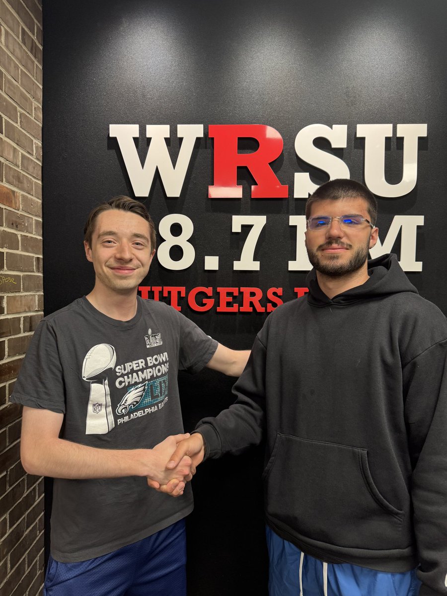 WRSU Sports (@wrsusports) on Twitter photo A new era of WRSU Sports starts now.
Congratulations to our newest sports director, incoming senior <a href="/PJaccoma/">Phil Jaccoma</a>, who takes over the position for the graduating <a href="/EddieKalegi/">Eddie Kalegi</a> this week! A new era of WRSU Sports starts now.
Congratulations to our newest sports director, incoming senior <a href="/PJaccoma/">Phil Jaccoma</a>, who takes over the position for the graduating <a href="/EddieKalegi/">Eddie Kalegi</a> this week!