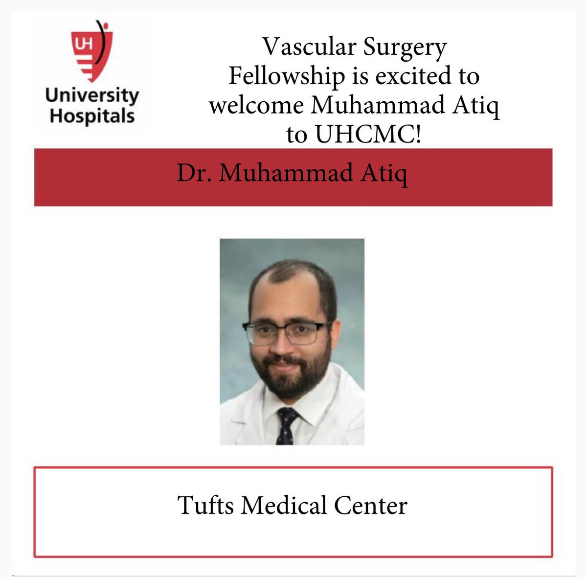 S Maheen Batool (@smaheenbatool1) on Twitter photo Huge congratulations to my incredible husband, <a href="/muhdalam/">Muhammad Alam Atiq, MD</a> , on matching into Vascular Surgery Fellowship at University Hospital, Cleveland Medical Center! Your hard work, perseverance, and passion for surgery never cease to amaze me. So proud of you and excited for this next Huge congratulations to my incredible husband, <a href="/muhdalam/">Muhammad Alam Atiq, MD</a> , on matching into Vascular Surgery Fellowship at University Hospital, Cleveland Medical Center! Your hard work, perseverance, and passion for surgery never cease to amaze me. So proud of you and excited for this next