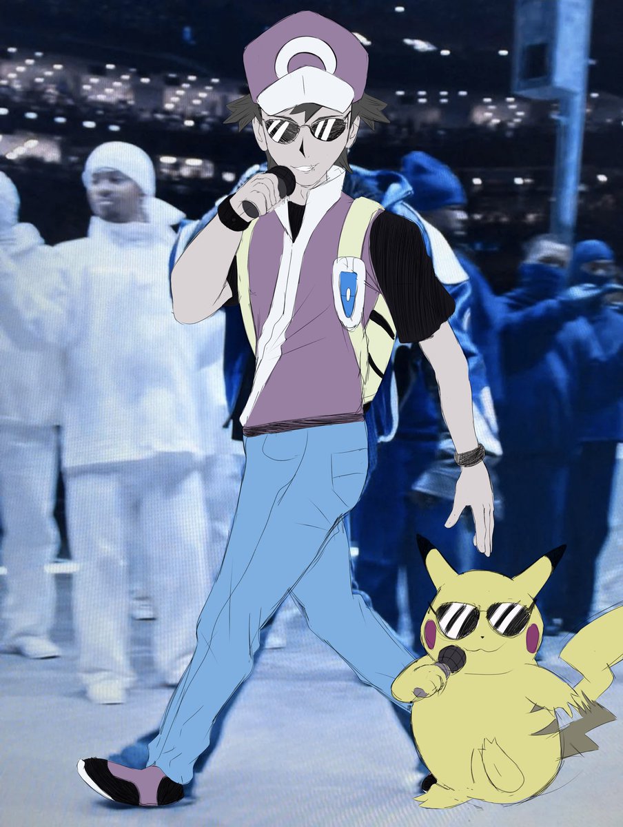 newblueblurarts's tweet image. “say giovanni, I hear ya like em young.”

#themasters #themastersau #pokemon #pokemonred #pikachu #pokemonart #pokemonfanart #redart #redfanart