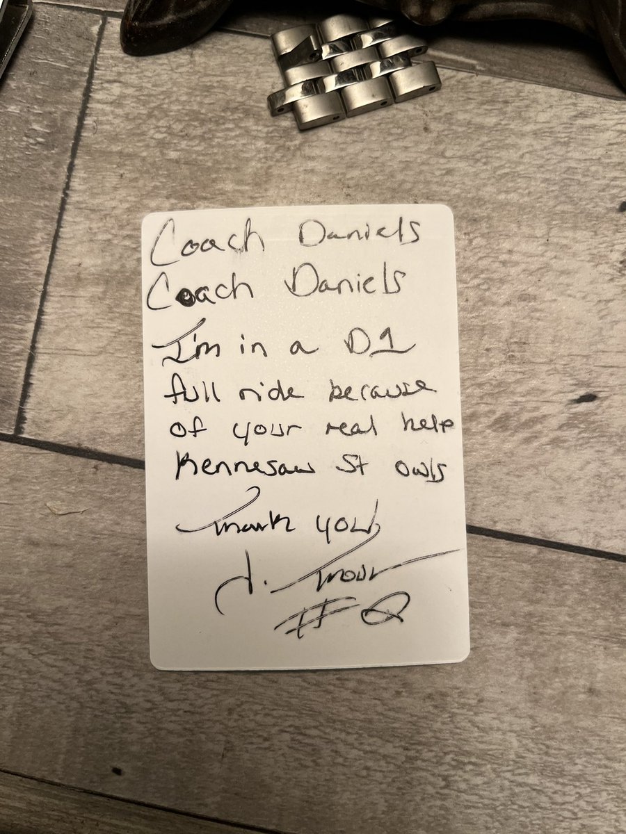 Coach Daniels (@coachdaniels06) on Twitter photo I received this in the mail today from Josh Troupe (<a href="/JoshuaUT_24/">Joshua Ulrich-Troupe</a>) class of 2025 RB. He was one of the standout performers at the 2025 <a href="/PSGC2024/">๐Peach State Gridiron Classic All-American Game๐</a> All-American Game. He came into the game with a couple of FCS offers. After his performance I made a call to <a href="/CoachMack_KSU/">CoachMack_KSU</a> and said I received this in the mail today from Josh Troupe (<a href="/JoshuaUT_24/">Joshua Ulrich-Troupe</a>) class of 2025 RB. He was one of the standout performers at the 2025 <a href="/PSGC2024/">๐Peach State Gridiron Classic All-American Game๐</a> All-American Game. He came into the game with a couple of FCS offers. After his performance I made a call to <a href="/CoachMack_KSU/">CoachMack_KSU</a> and said