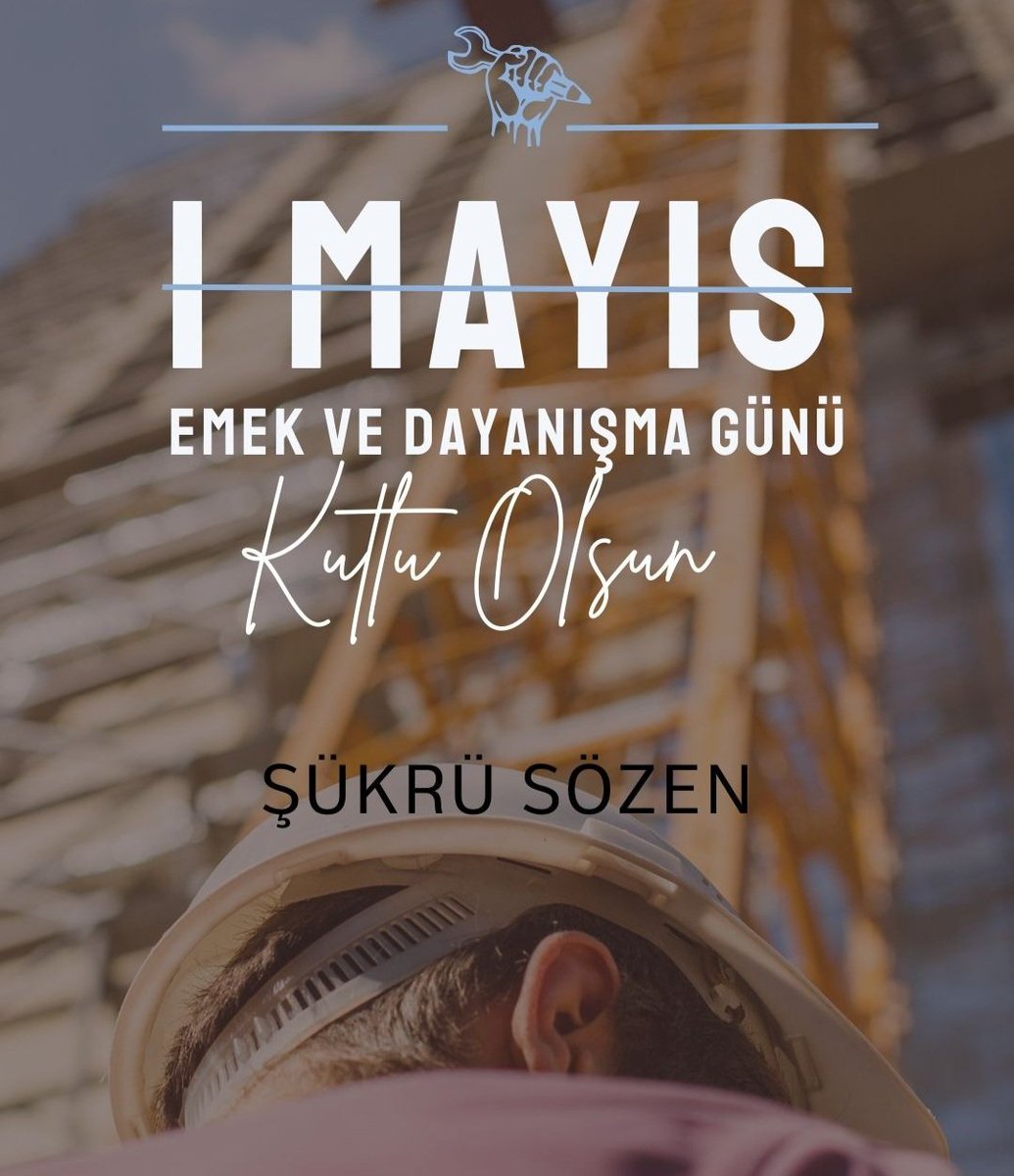 Haksızlıkların, eşitsizliklerin, adaletsizliklerin ve ezilmenin olmadığı, emeğin sömürülmediği, aydınlık, eşit ve güzel bir dünya umuduyla, tüm emekçi kardeşlerimizin birlik ve dayanışma inancıyla 1 Mayıs Emek ve Dayanışma Gününü kutluyorum. 
#1mayısemekvedayanışmagünü