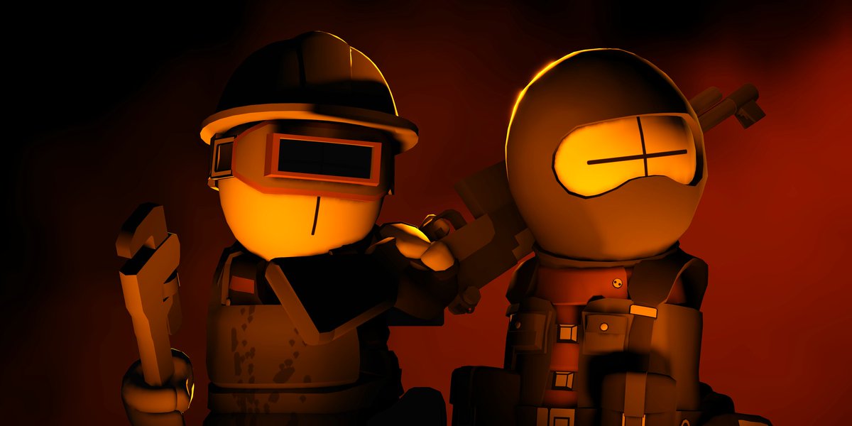 FACELIFTSTUDIO's tweet image. Stand alone renders for each faction. #madnesscombat #robloxdev
