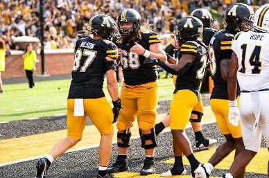 Eli Wilt (@eli_wilt18) on Twitter photo After a great talk with Coach Yurachek. I am excited to receive an offer to Appalachian State University!! #GoApp 🟡⚫️
<a href="/Dowell_Loggains/">Dowell Loggains</a> <a href="/CoachYurachek/">Ryan Yurachek</a> <a href="/tthasselbeck/">tim hasselbeck</a> <a href="/coachgregcotten/">Greg Cotten</a> <a href="/CoachDSanders/">Dillon Sanders</a> <a href="/Coach_Peavey/">Kolt Peavey</a> <a href="/BuckFitz/">NPA/SUPERMAX 100</a> <a href="/jaxon_rose8/">Jaxon Rose</a> <a href="/marty_martens82/">Marty Martens</a> After a great talk with Coach Yurachek. I am excited to receive an offer to Appalachian State University!! #GoApp 🟡⚫️
<a href="/Dowell_Loggains/">Dowell Loggains</a> <a href="/CoachYurachek/">Ryan Yurachek</a> <a href="/tthasselbeck/">tim hasselbeck</a> <a href="/coachgregcotten/">Greg Cotten</a> <a href="/CoachDSanders/">Dillon Sanders</a> <a href="/Coach_Peavey/">Kolt Peavey</a> <a href="/BuckFitz/">NPA/SUPERMAX 100</a> <a href="/jaxon_rose8/">Jaxon Rose</a> <a href="/marty_martens82/">Marty Martens</a>