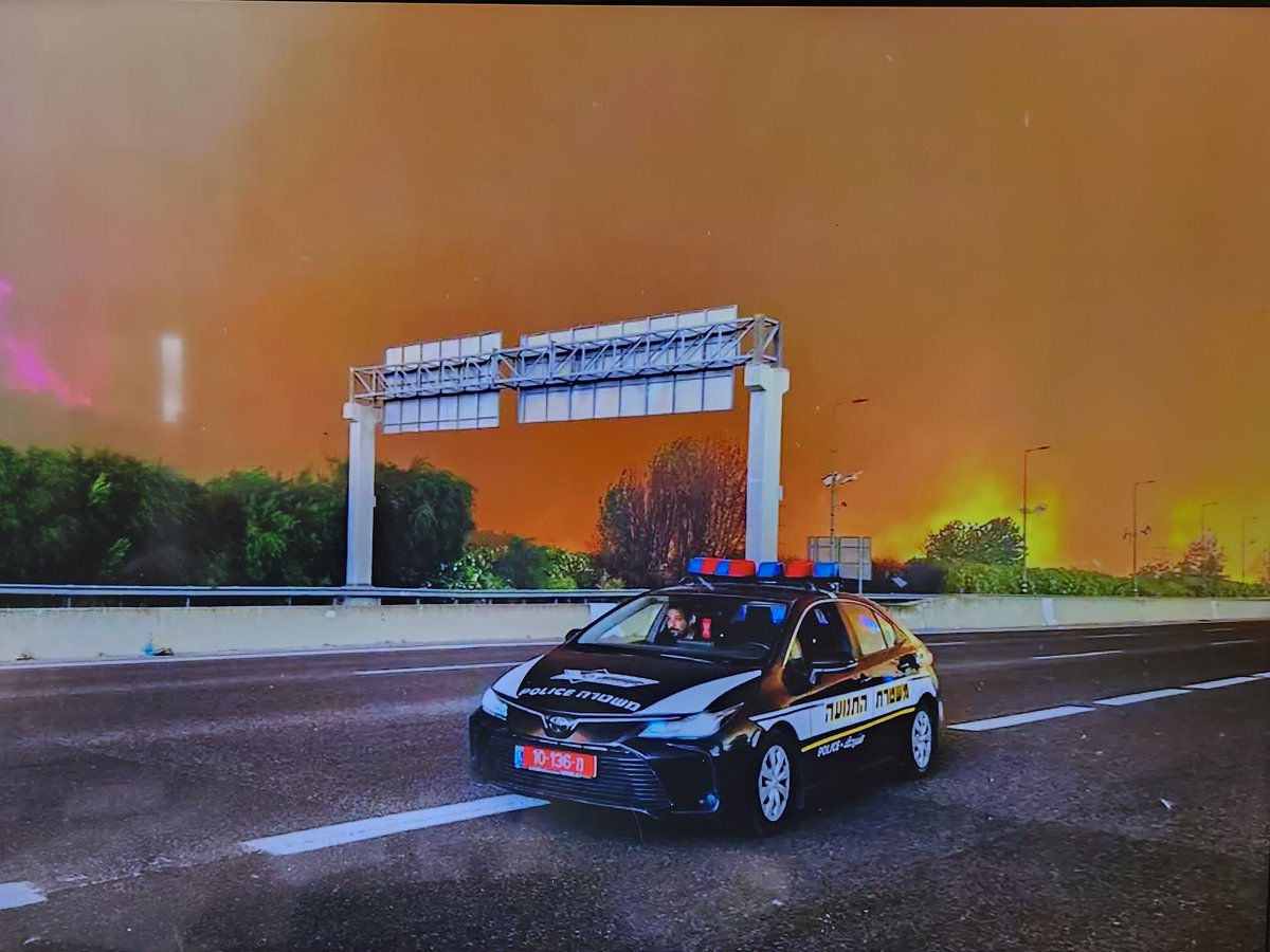 Israel's independence day is tomorrow. A bunch of fires have been set over quite a bit of the country I'm sure to disrupt that. This is Despicable!