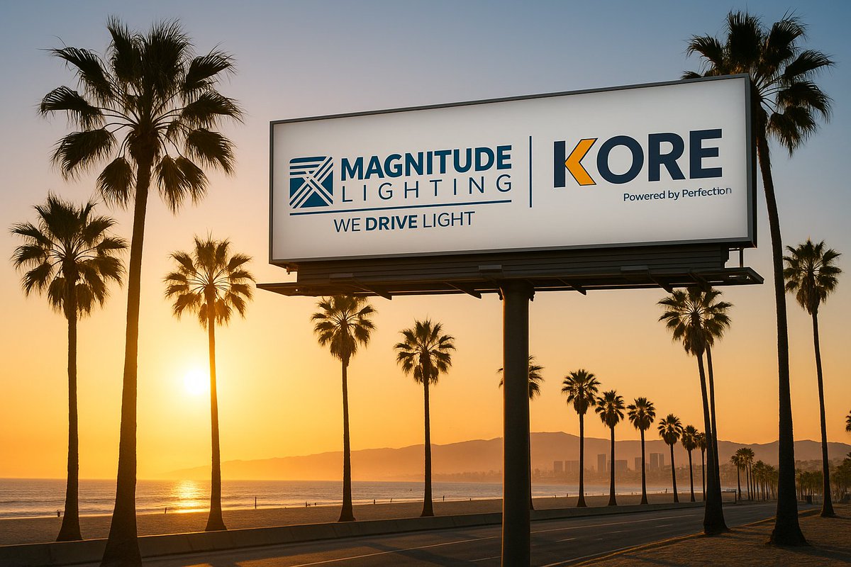 Magnitude Lighting (@magnitude_light) on Twitter photo 🌟 Big news from <a href="/Magnitude_light/">Magnitude Lighting</a> ! 🌟
Starting May 1, #KoreLightingandControls becomes our new #SoCal rep partner, succeeding Light SoCal. Huge thanks to them for years of support! 🙌
Excited for this bright future ahead! 💡
#MagnitudeLighting #KoreLighting #LightingIndustry 🌟 Big news from <a href="/Magnitude_light/">Magnitude Lighting</a> ! 🌟
Starting May 1, #KoreLightingandControls becomes our new #SoCal rep partner, succeeding Light SoCal. Huge thanks to them for years of support! 🙌
Excited for this bright future ahead! 💡
#MagnitudeLighting #KoreLighting #LightingIndustry