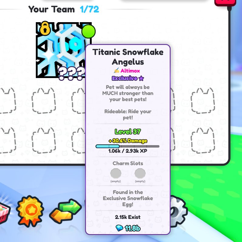 Altimox_'s tweet image. 🎉 Signed Titanic Snowflake Angelus

➡️ STEPS:

・✅ Follow me
・✅ Like &amp;amp; Repost this
・✅ Like my Pinned post
・✅ Reply your Roblox Username

🌟 Ends this Sunday! 1 Winner, Goodluck!

#PetSimulator99 #PetSim99 #PS99 #PetSim99Giveaways