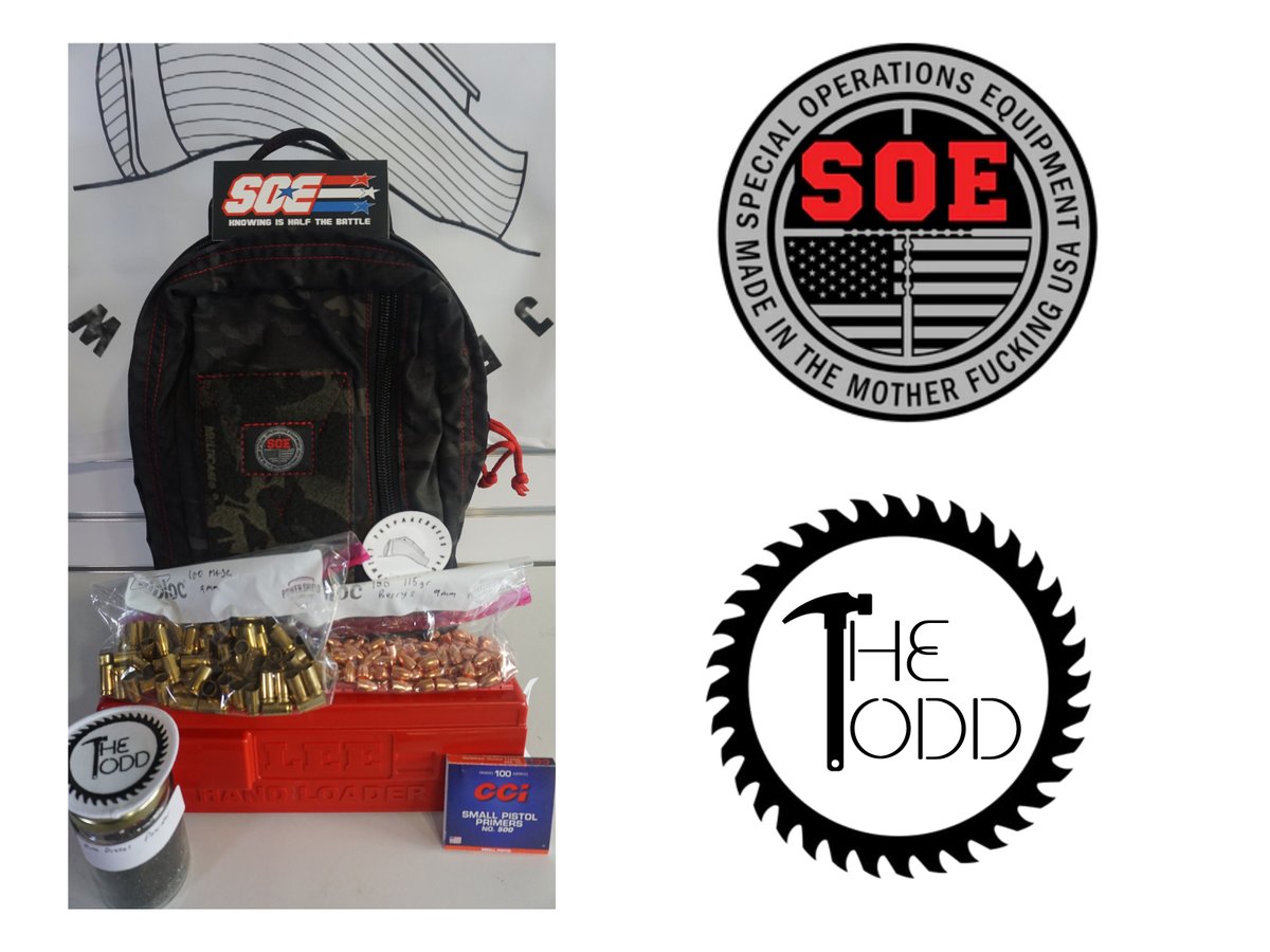 Lets do one more. I gotta keep you on the hook the rest of the week.  So how about this amazing opportunity from SOE and THE TODD! Win some amazing reloading equipment and an amazing SOE Gear bag to put it in!
NEXT WEEK!!!! May 6-11th. RSVP at midwestpreparednessproject.com