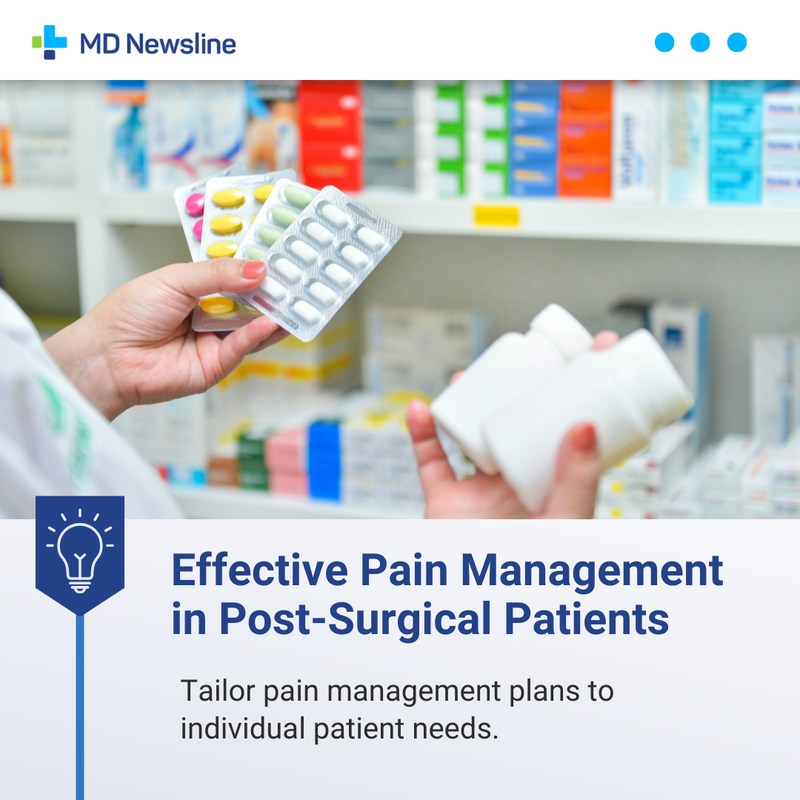 MDNewsline's tweet photo. 👩‍⚕️ Post-surgical pain management is a critical aspect of patient recovery, yet there is no one-size-fits-all approach.

#PainManagement #SurgicalRecovery #PatientCare #MDNewsline #HealthTips https://t.co/BtItDgkrvB