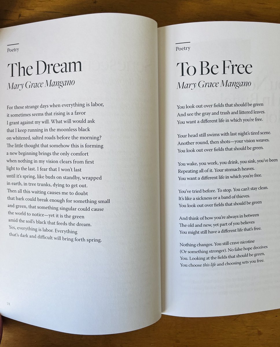Mary Grace Mangano (@mg_mangan0) on Twitter photo Very happy to receive my copy of <a href="/NeshaminyLitMag/">Neshaminy Journal</a> in the mail today & to see two of my poems alongside the other works in this beautiful issue! Very happy to receive my copy of <a href="/NeshaminyLitMag/">Neshaminy Journal</a> in the mail today & to see two of my poems alongside the other works in this beautiful issue!