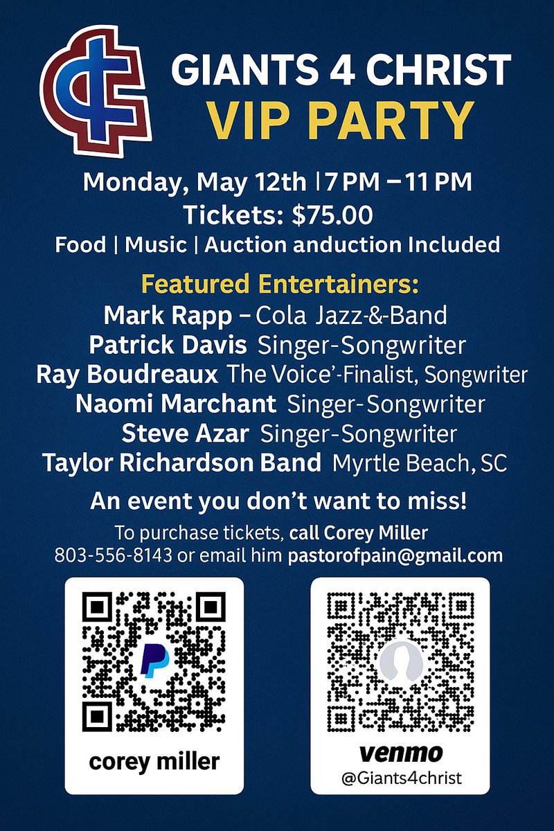 VIP fundraiser