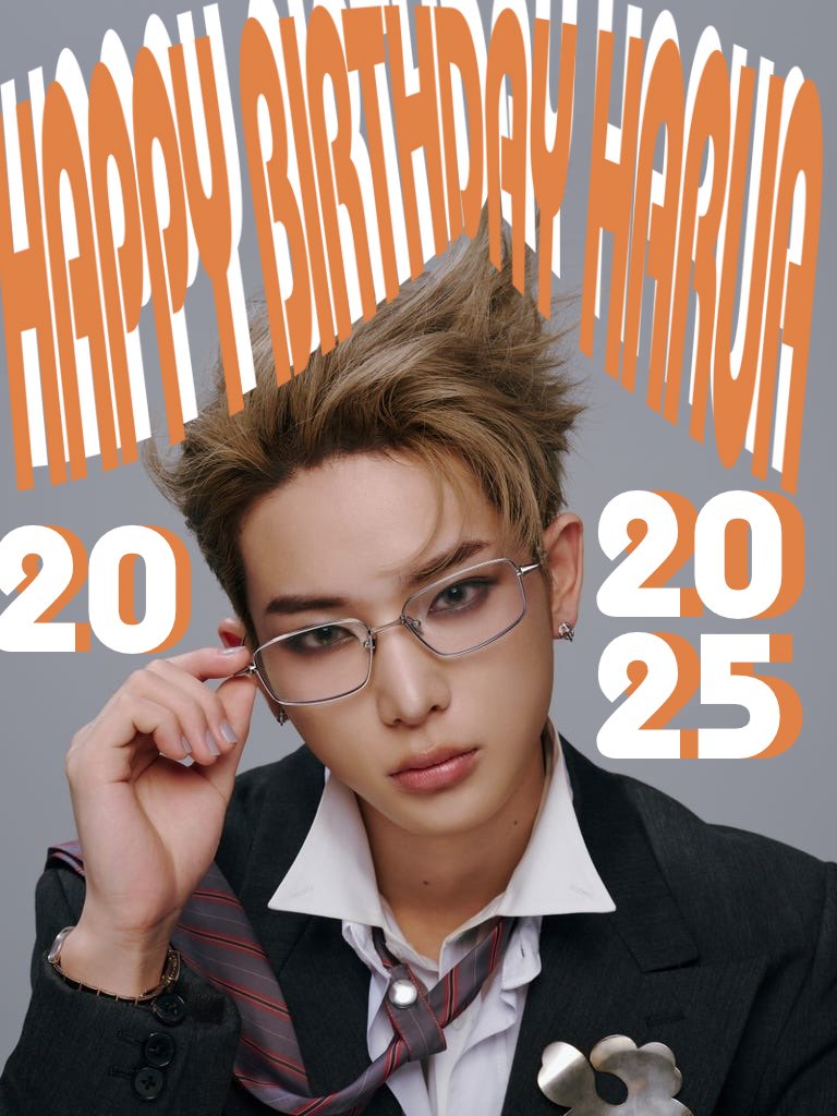 HARUA お誕生日おめでとう 2024/05/01 HARUAの誕生日⭐ | &TEAM♡推しごと日記