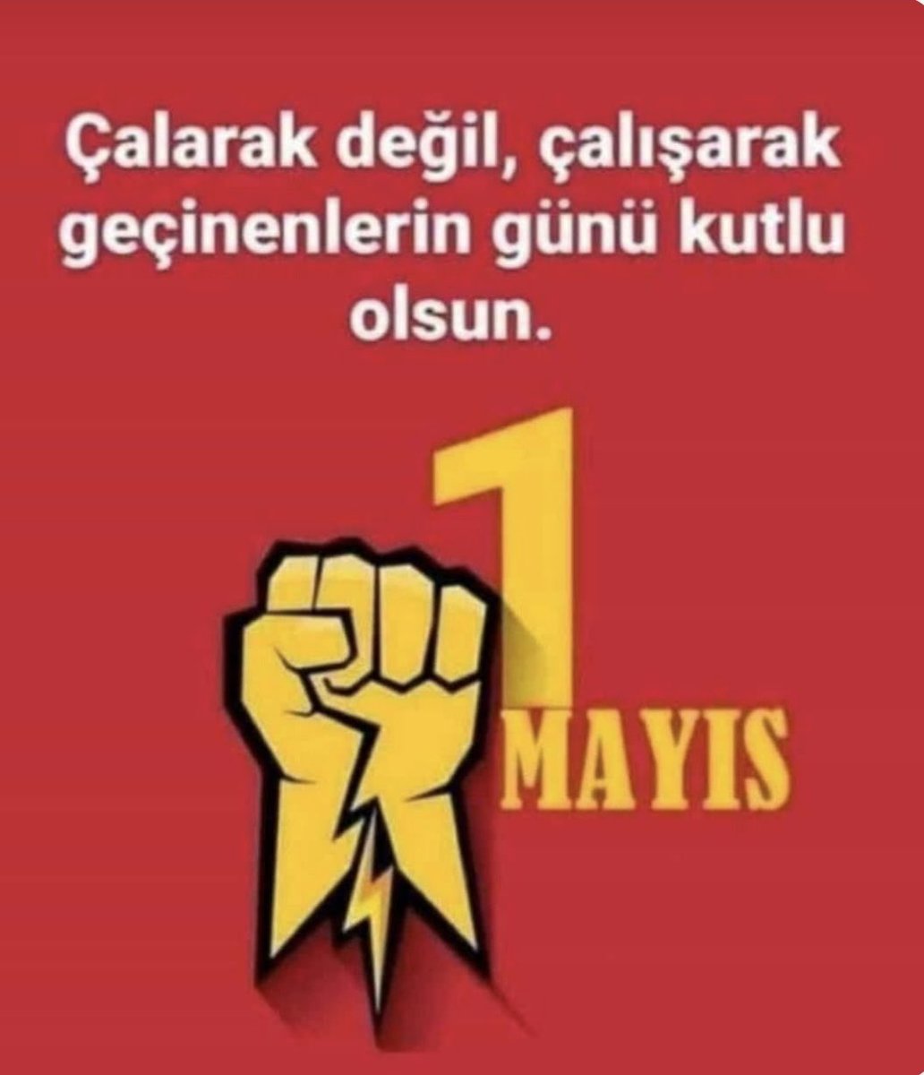 Sabahın bir sahibi var. 
Sorarlar bir gün sorarlar. #1Mayıs
