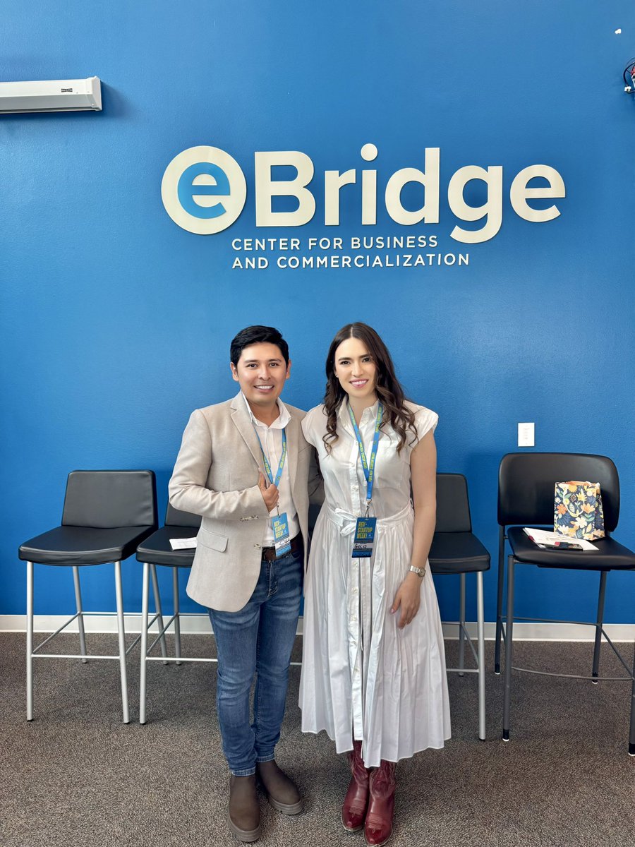Excited to attend RGV STARTUP WEEK at <a href="/ebridgecenter/">eBridge Center</a> in #Brownsville. It was inspiring to hear great friends speak about diplomacy, entrepreneurship, and economic development to strengthen the #Matamoros-Brownsville region.