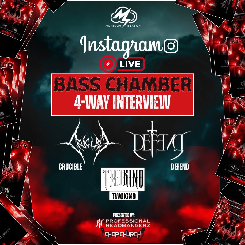 Going LIVE on Insta tonight with riddim’s finest rising class of artists who are slated to tear the roof of Rochester tomorrow!