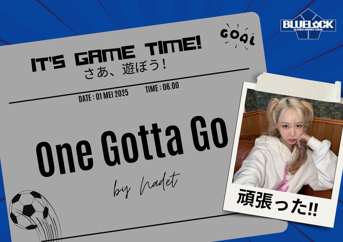 ⠀ ⠀⠀    
 ⠀ ⠀ ⠀𝙀𝙂𝙊𝙄𝙎𝙏 𝘽𝘼𝙏𝙏𝙇𝙀: 𝙎𝙏𝙍𝙄𝙆𝙀𝙍 𝙎𝙐𝙍𝙑𝙄𝙑𝘼𝙇   

    ⠀ ⠀  ⚽️ : ONE GOTTA GO
  ⠀ ⠀⠀ 🧑‍💻 : Nadet
  ⠀ ⠀⠀ ⏱️ : 01 Mei, 06.00 WIB

  ⠀ ⠀⠀ 𝙍𝙚𝙥𝙤𝙨𝙩 for join the game!
  ⠀ ⠀⠀   ⠀