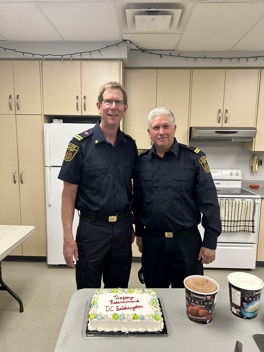 CaledonFireES's tweet image. Today marks the last day of service for District Chief Paul Bebbington of Station 304 Cheltenham. Since joining Caledon Fire on Oct 1, 1978, Paul has led with heart, courage, and a deep commitment to community. 

His 46 years of service reflect true leadership and the spirit of…