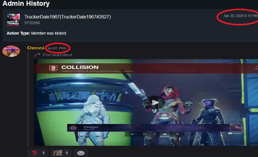 Okay before this blows up massively, Jq for some reason decided he was gonna quit all games and wanted to “go out with a bang” (idk either) so he spawned in a golden gun in scrims. As soon as we found out he was insta kicked from all our stuff like clan cord etc. 🙃