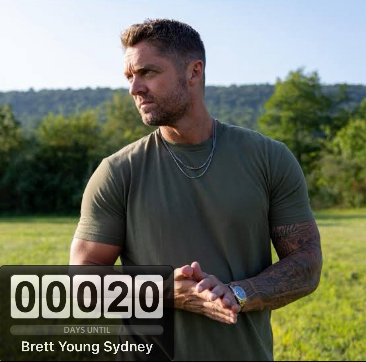 AshleesMum's tweet photo. It’s officially @BrettYoungMusic month! https://t.co/15tPclW63h